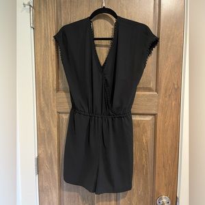 XS Black Loft Romper